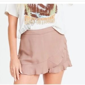 Altar'd State mocha skort size small new with tags